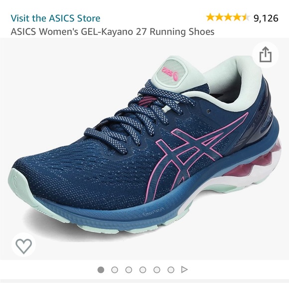 SOLD OUT ONLINE ASICS Kayano 27 womens running sneakers - Picture 1 of 9